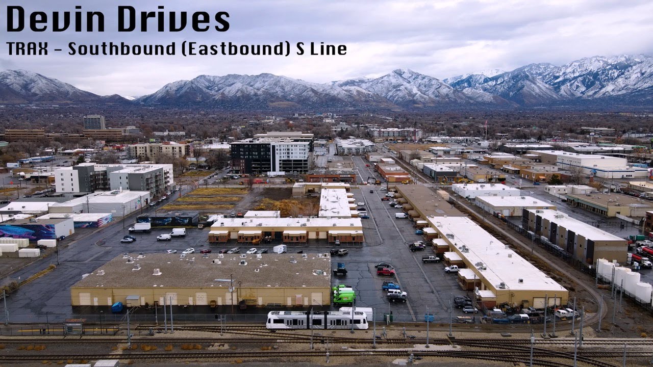 Utah Transit Authority TRAX S-Line - Southbound (Eastbound)