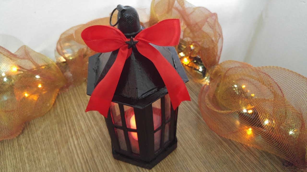 DIY Farolillo Navideño ♥ Especial de navidad