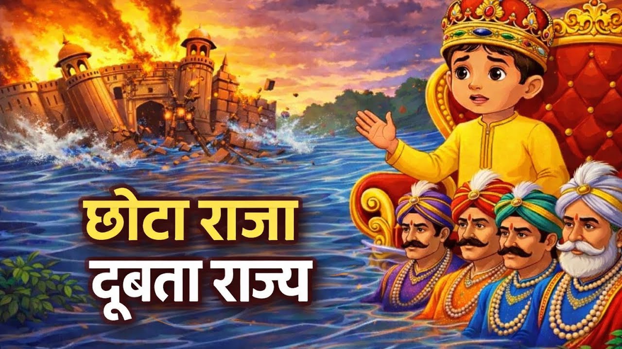 छोटा राजा और डूबता राज्य🤴👑