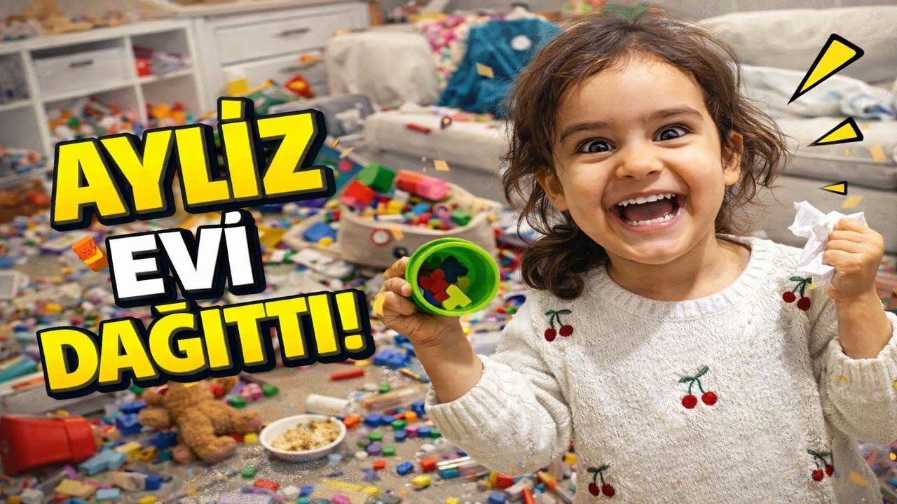 KIŞKIRTMA 😱 AYLİZ EVİ DAĞITTI 🧟‍♀️! | BABASINDAN SAKLANDI | ŞOK EĞLENCE @VladandNiki @fatihselim 