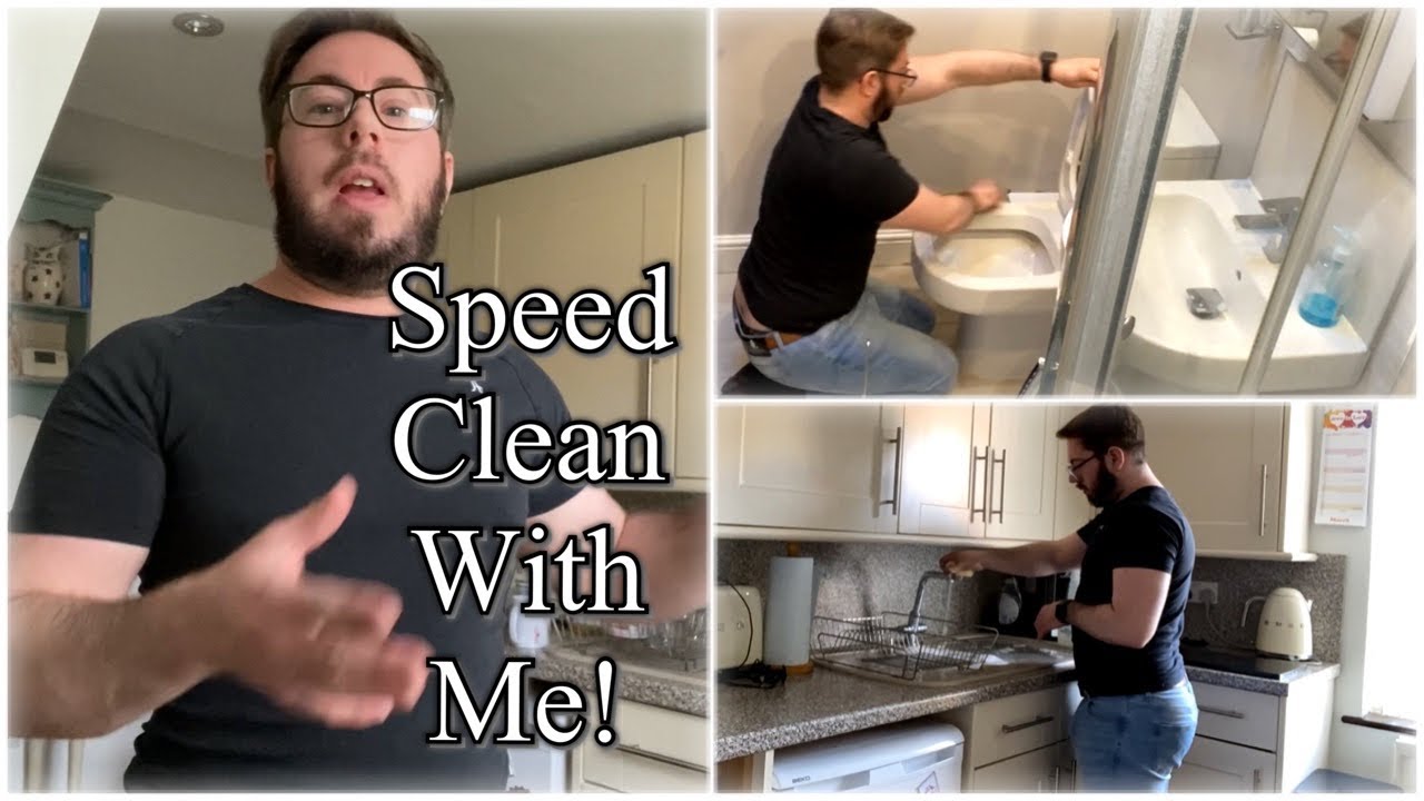 SPEED HOUSE CLEAN WITH ME! & MORE! WEEKLY VLOG! Elliot & Matt British Life!