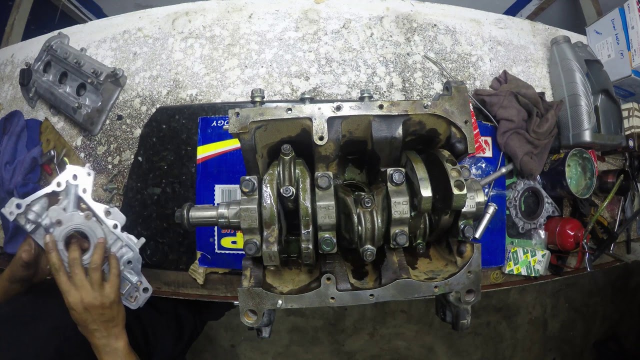 overhaul perodua kelisa sehingga siap project 1
