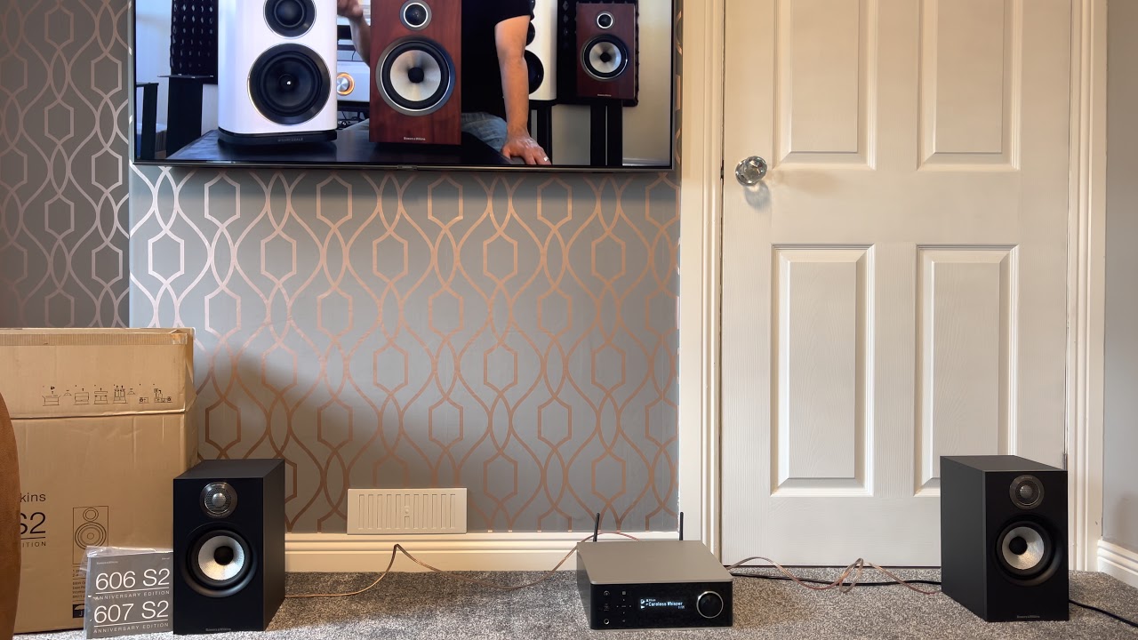 Denon DRA 100 flac music with B&W 607s2