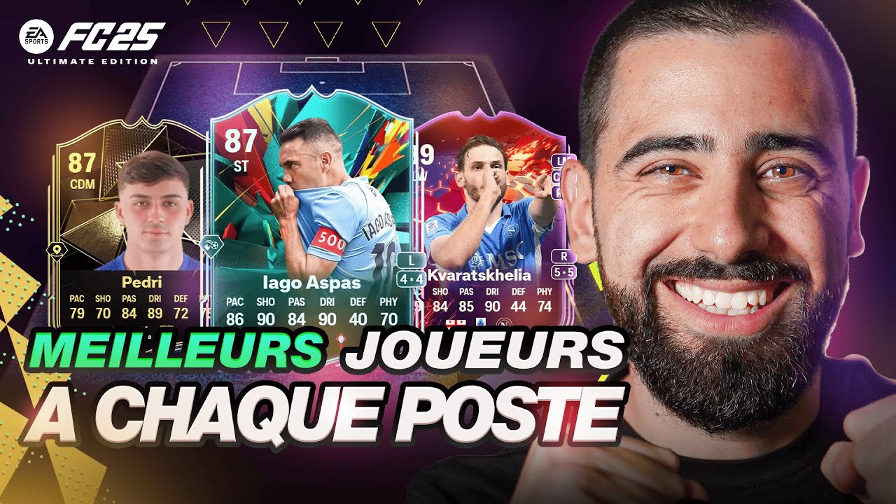 LES MEILLEURS JOUEURS À CHAQUE POSTE APRES LES TRAILBLAZERS SUR EA SPORTS FC 25 !