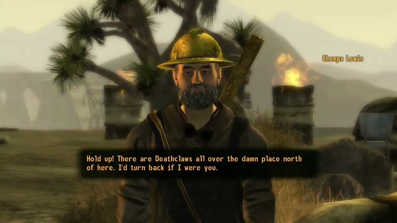 Fallout NV-Let&rsquo;s play episode 1- journey to Camp Mc Carren 