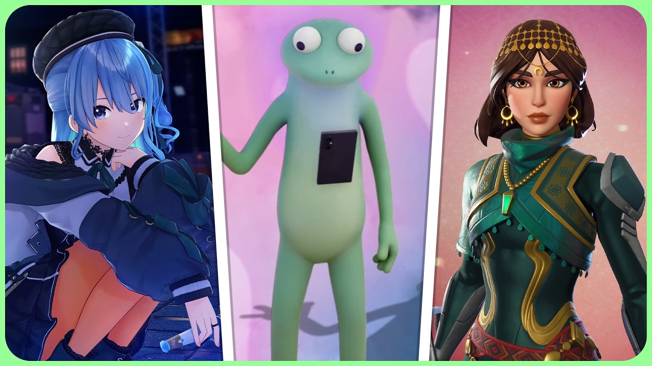 ALL Cosmetics in Fortnite's v39.51 Update! (Hopper, Suisei Hoshimachi, & More!)