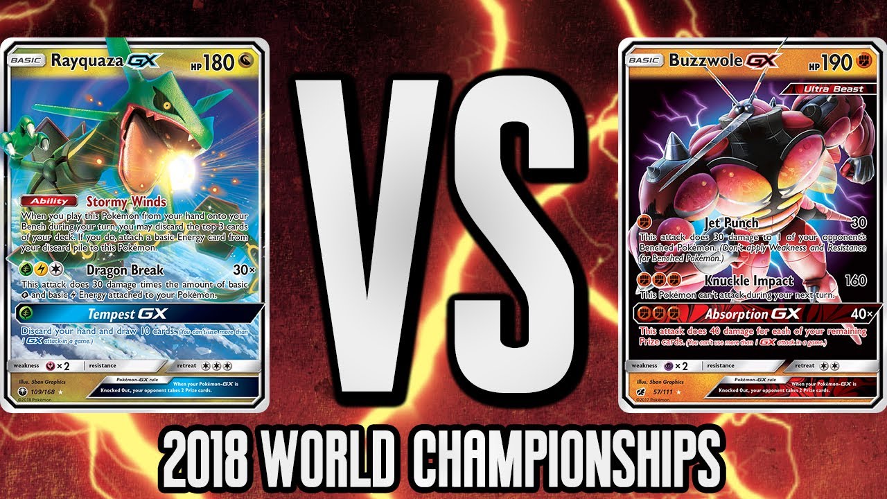 Buzzwole GX VS Turbo Rayquaza: 2018 World Championship Showdown
