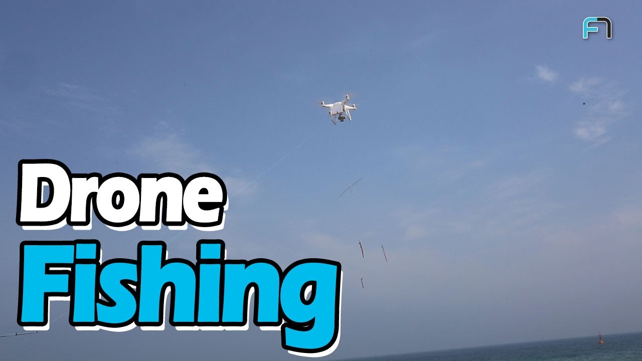 Phantom 4 Safe Bait Drop with Drone Release Device : FLiFLi Airdrop FAD-1000ST