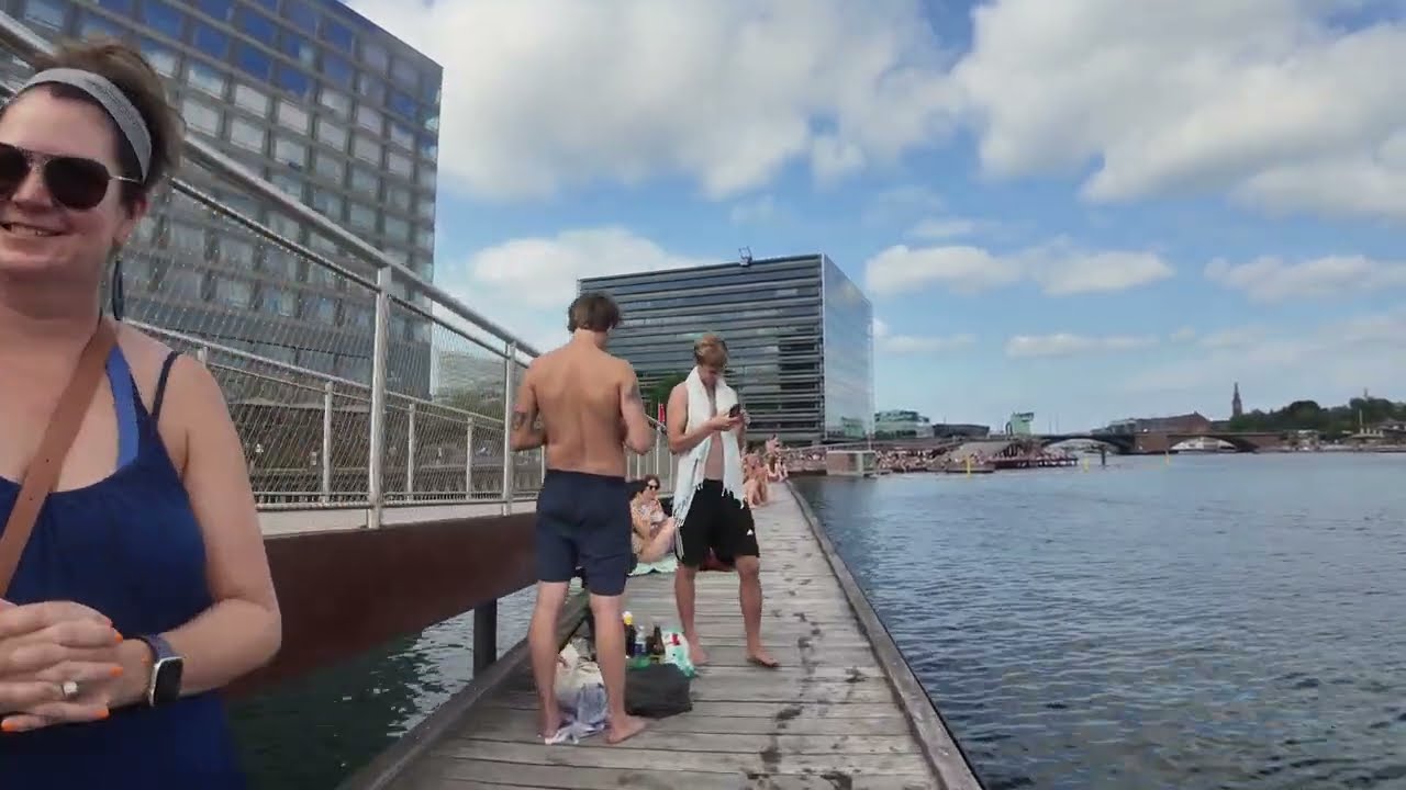 Kalvebod Brygge, Copenhagen - Denmark 🇩🇰 | 4K 60 FPS |