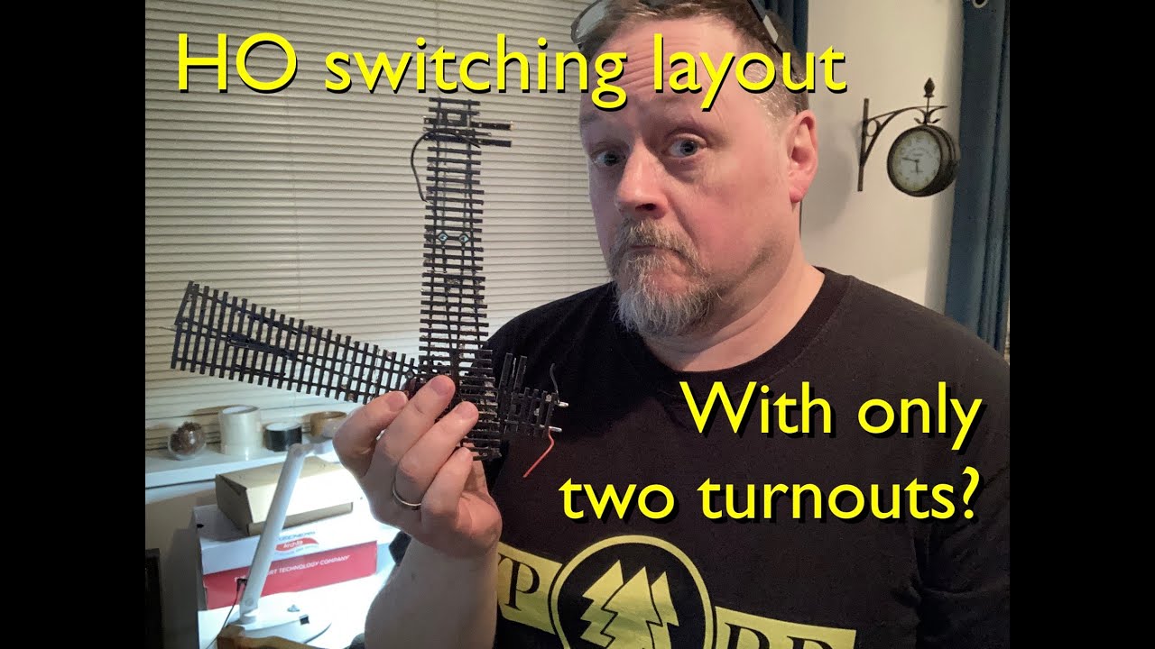 HO switching layout with only two turnouts?