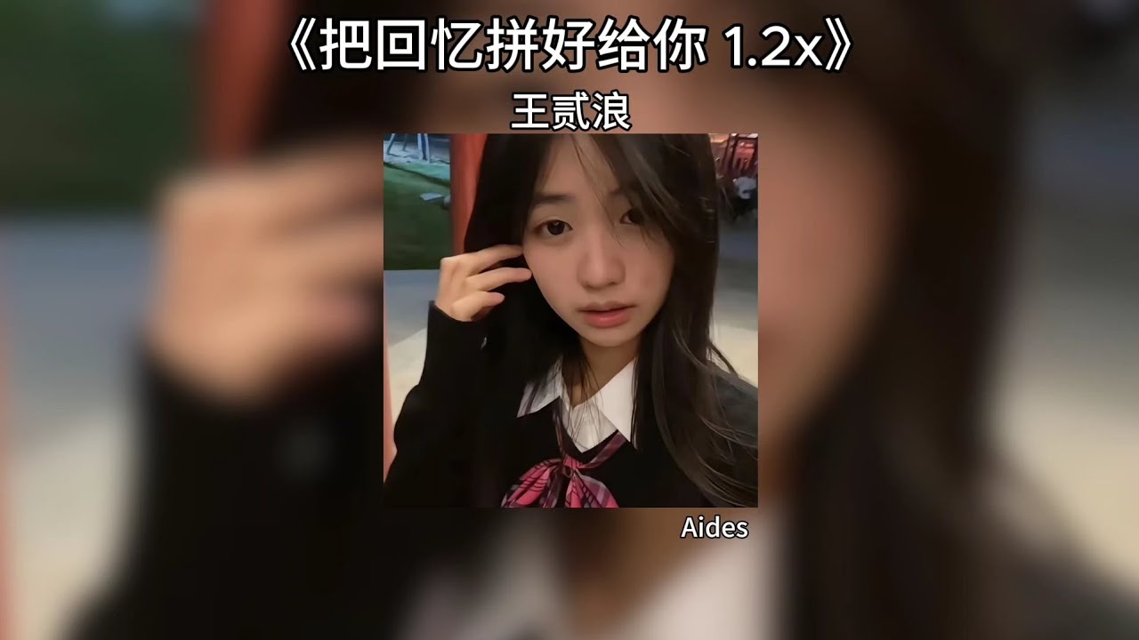 王贰浪 - 把回忆拼好给你 (1.2x)