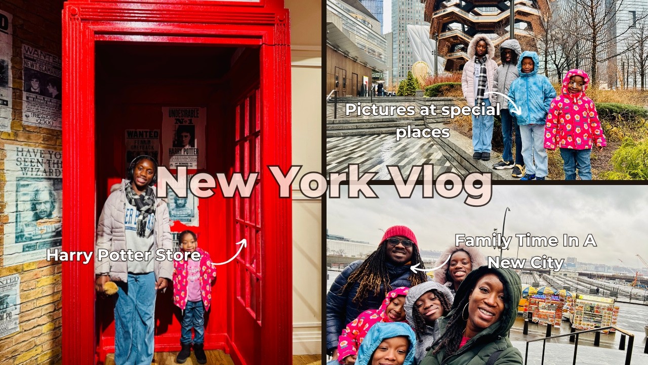 NYC Family Trip Vlog Part 2 | Exploring New York City in the Rain | Family Travel Memories