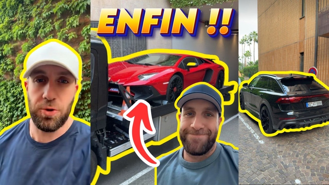 GMK JE R&Eacute;CUP&Egrave;RE ENFIN MON AVENTADOR ET MON RS Q8 PERFORMANCE!