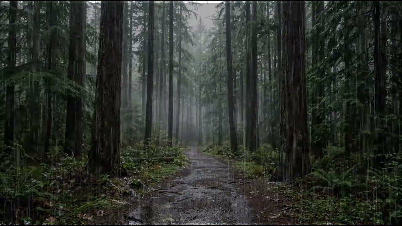 🌧️✨ Quiet Rain & Subtle Thunder Sounds – Stress Relief and Better Sleep 🌿😌