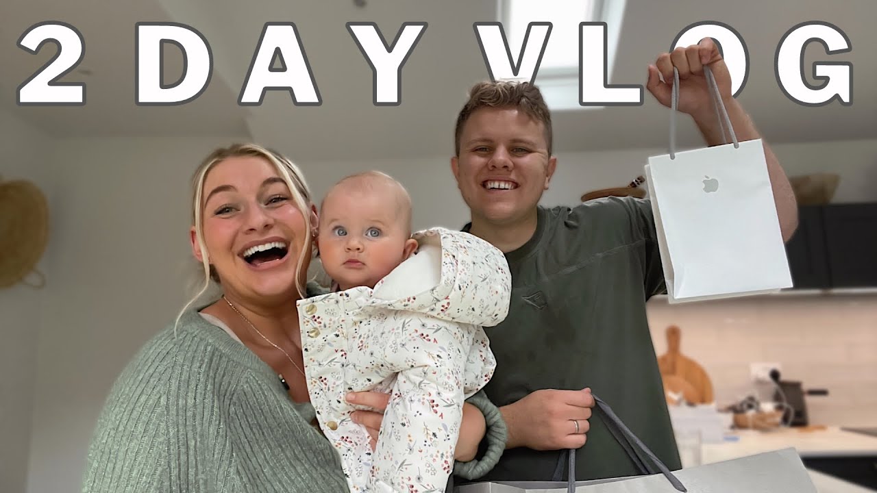 2 DAY VLOG | Health Updates, Meeting Friends, + Shopping | James and Carys