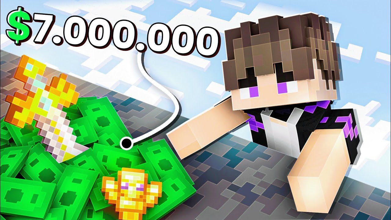 Jak Prawie ZDOBYŁEM 7.000.000$ w MINECRAFT