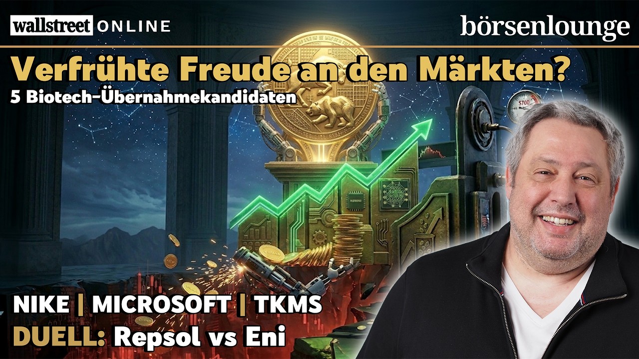 Verfr&uuml;hte Freude? | Nike: Entt&auml;uschung, Microsoft: Gaskraftwerke und TKMS