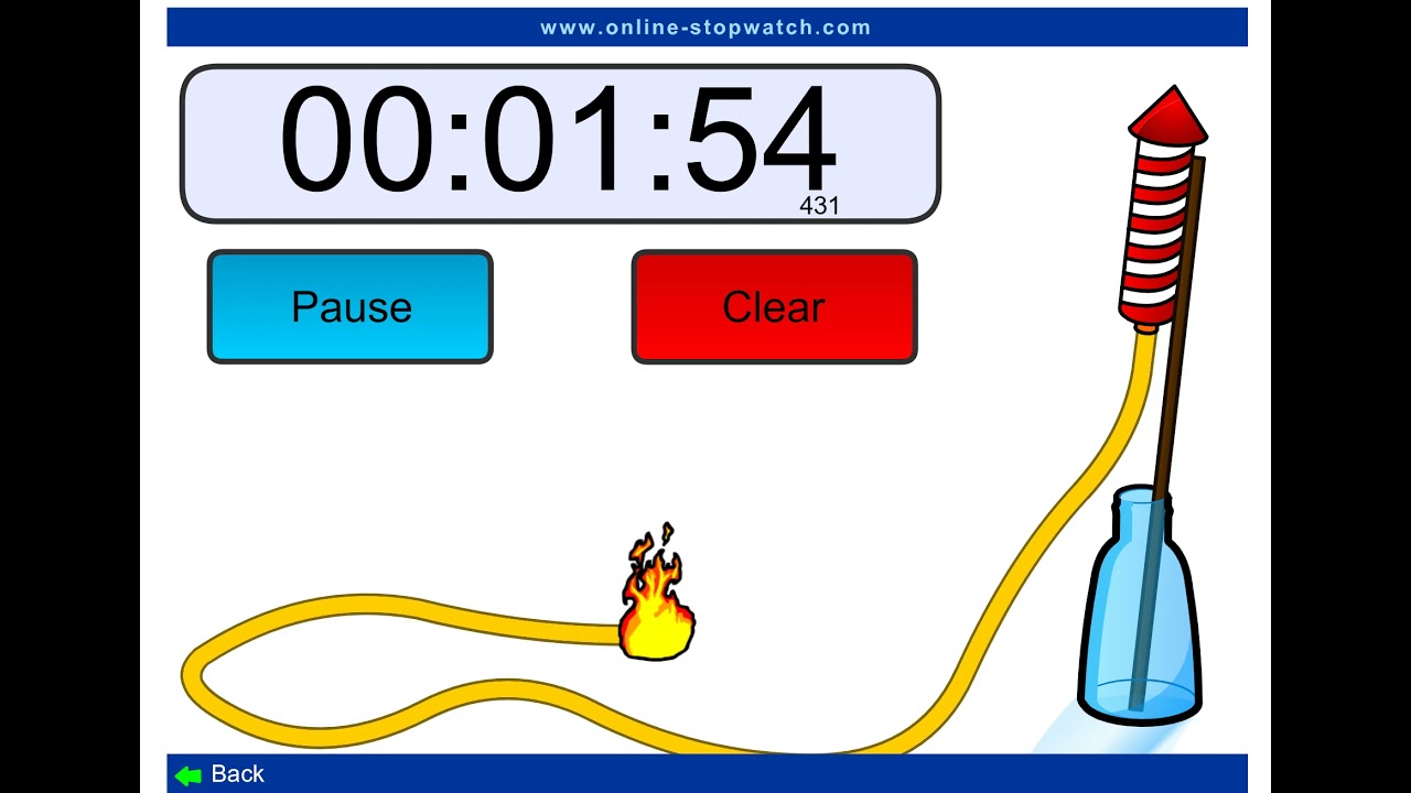 3 minute rocket timer