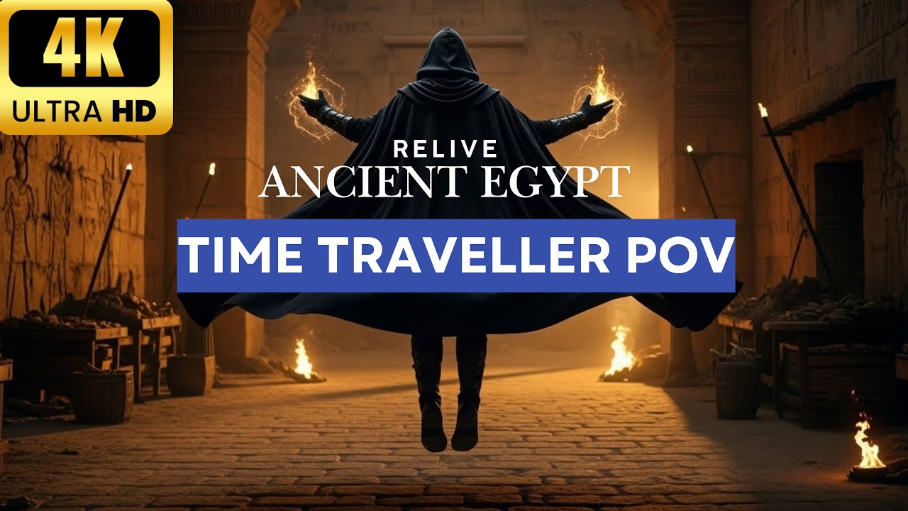 A Time Traveler’s Journey Across Ancient Egypt | 4K Immersive POV