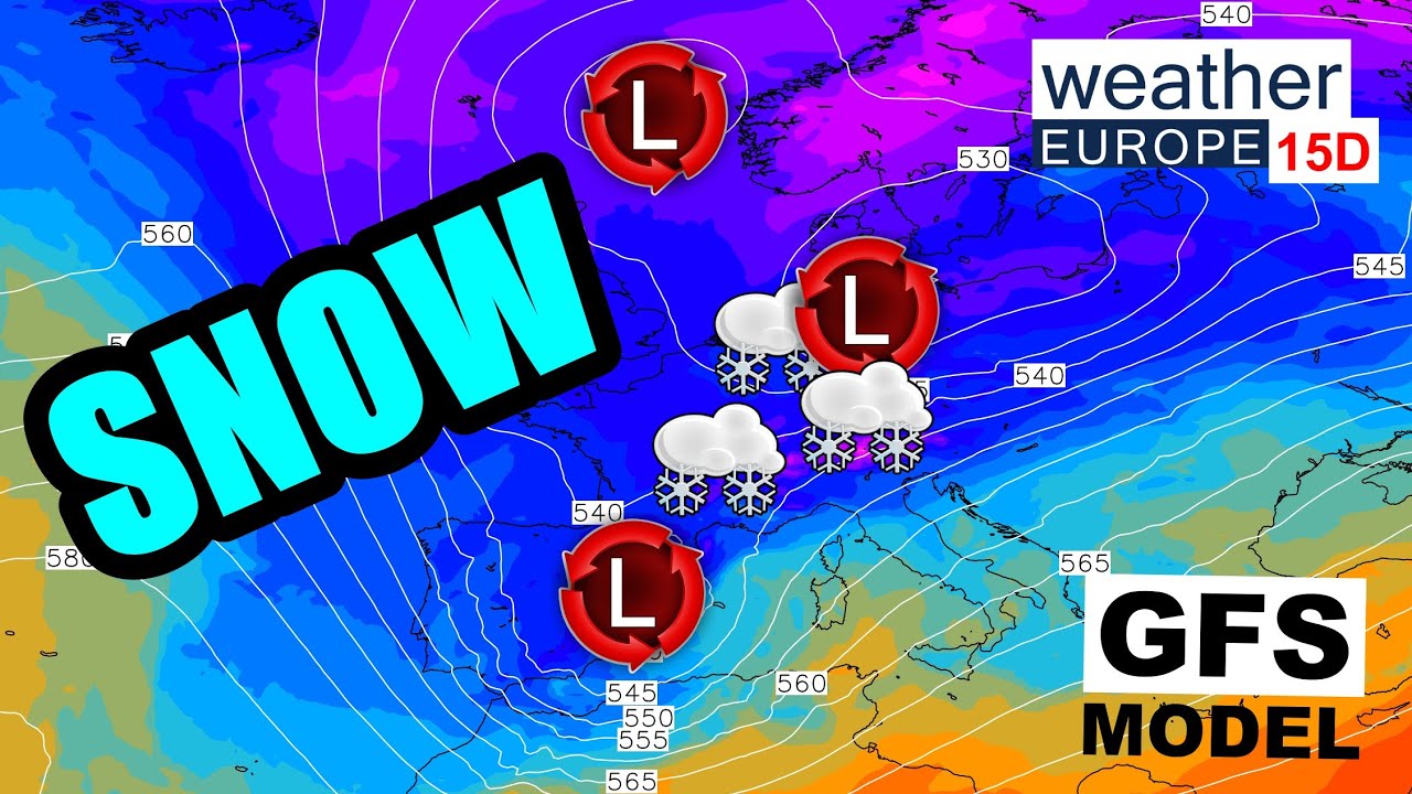 First Snow Coming&nbsp;(18-26 NOVEMBER) |  Next 15 day Europe Weather Forecast | GFS rain, snow forecast