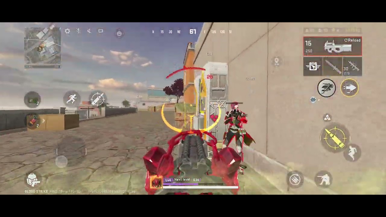 gameplay blood strike AK47+P90