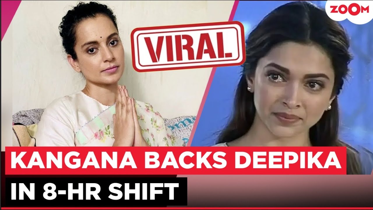 Kangana Ranaut takes STAND for Deepika Padukone amid work shift debate