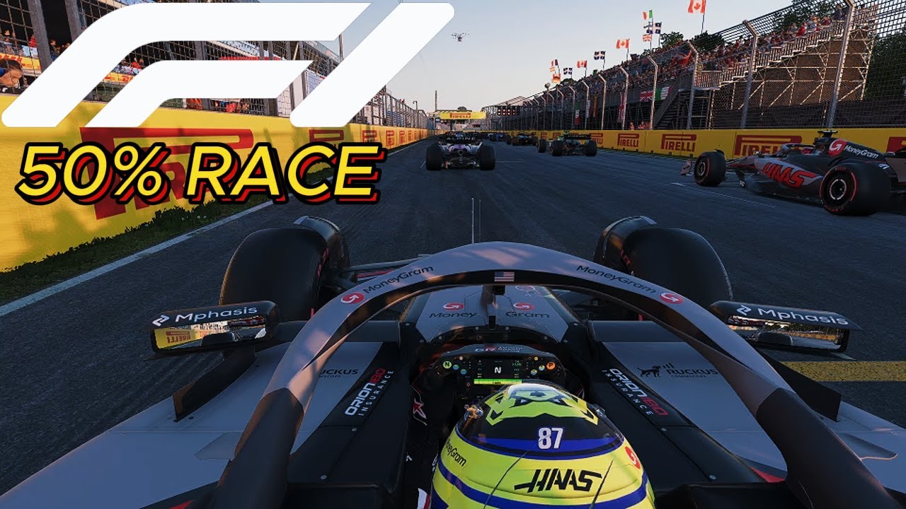 F1 25 - Oliver Bearman's Haas | 2025 Canadian Grand Prix