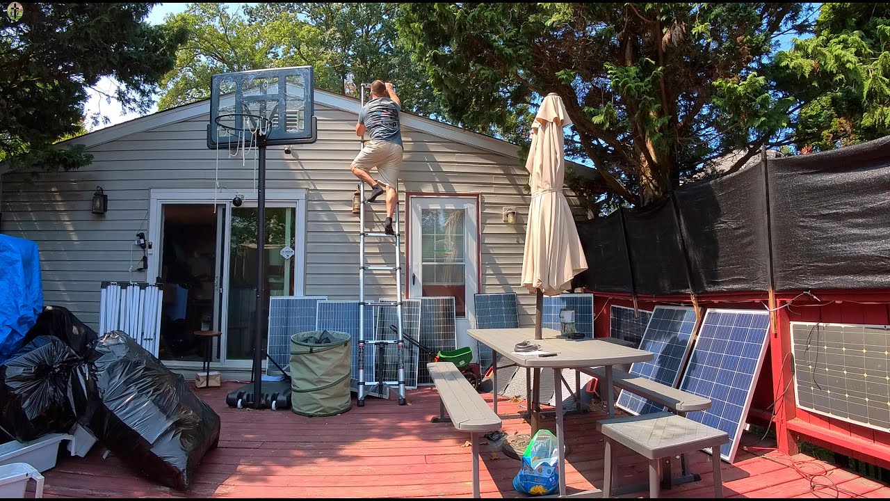 12.5FT Telescoping Ladder,Portable Multi-Purpose Aluminum Compact Ladder,375LBS cap One-Button