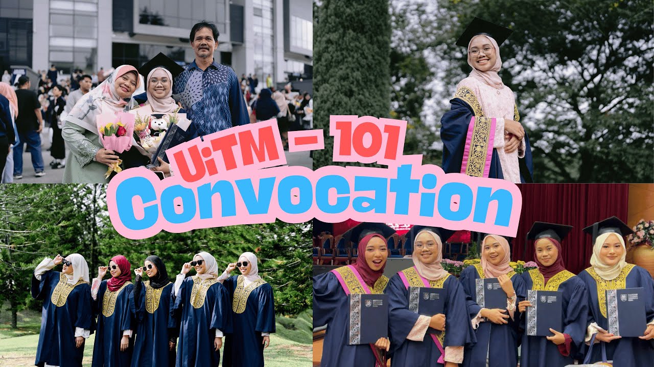 VLOG 07: SAYA DAHH CONVO DIPLOMAAA!!! - UiTM Konvokesyen - 101