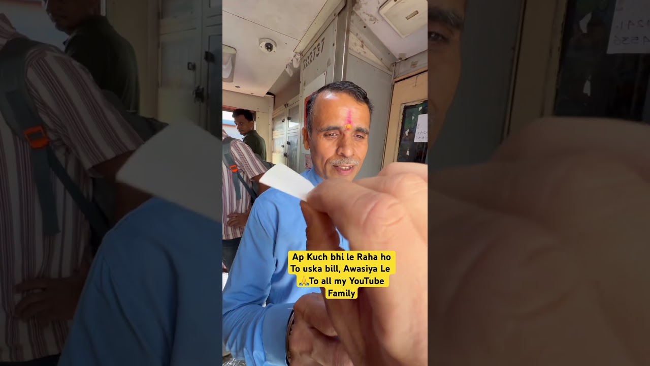 Overcharge scam in railway pantry 🤬be aware from scam, #travelwithisrani #travelblog #exploreindia