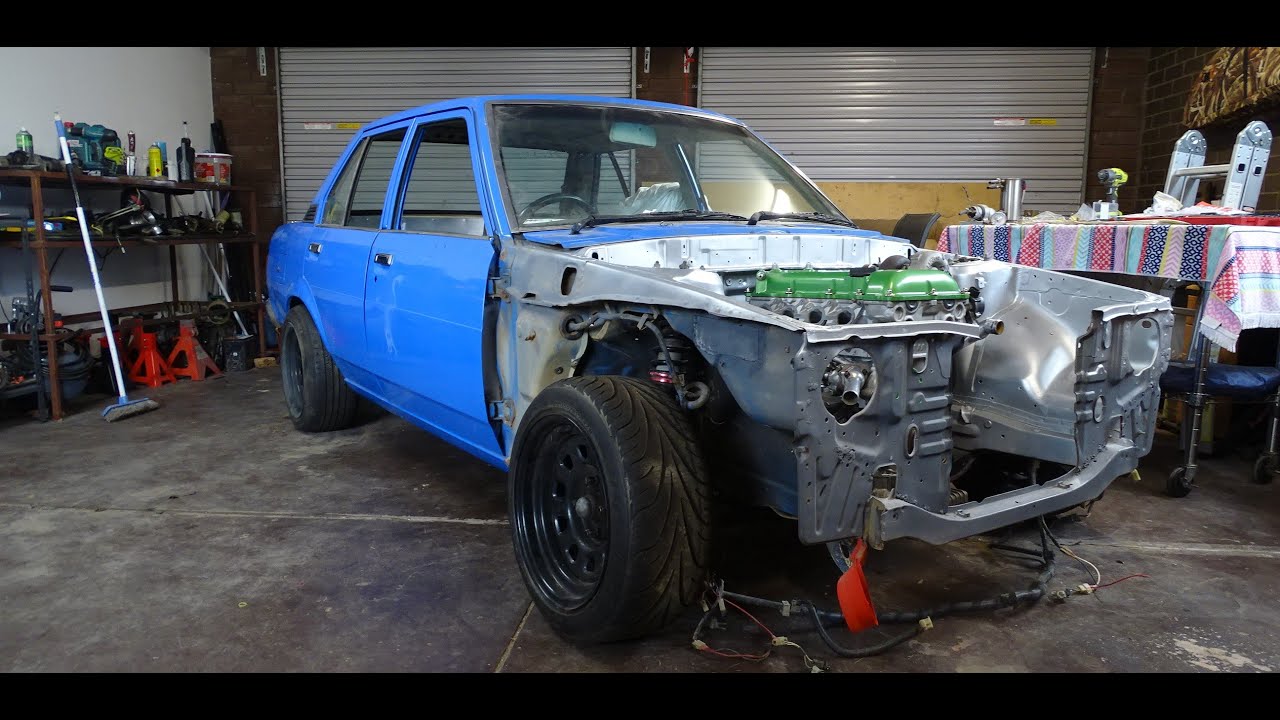 Finally the SR20DET is in the Ke70 corolla