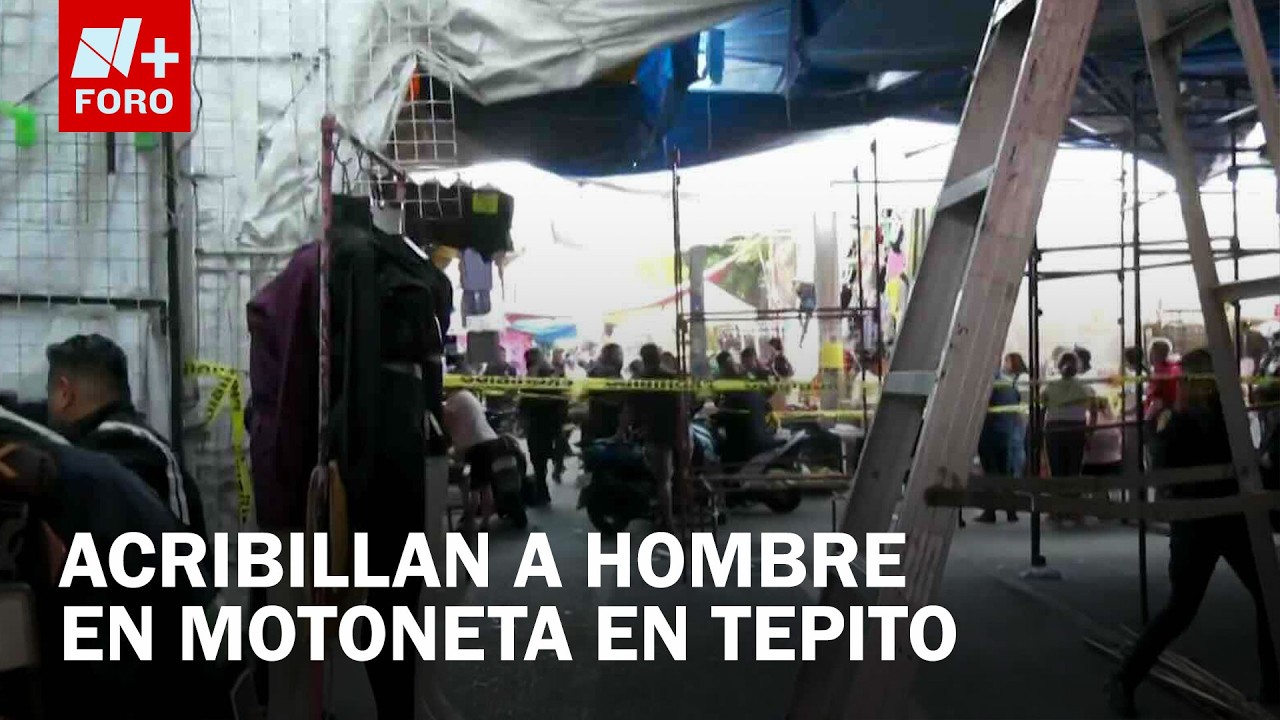 Balacera en Tepito deja un muerto y una mujer herida