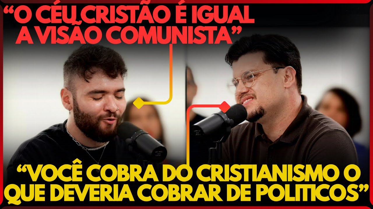 Ateu tenta comparar o c&eacute;u ao REGIME COMUNISTA e leva INVERTIDA DE TE&Oacute;LOGO 