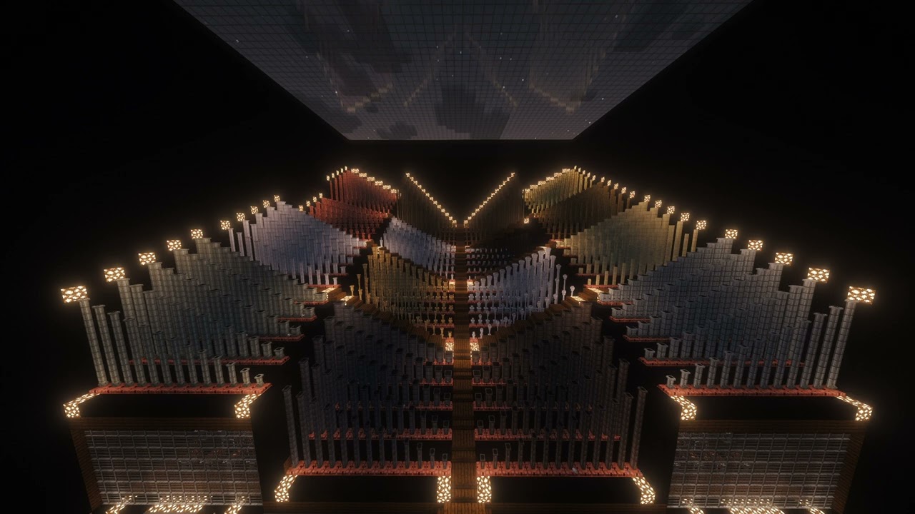 Minecraft Pipe Organ | Ride of The Valkyries ( Richard Wagner )