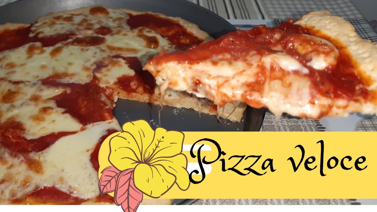 Pizza Veloce Senza Bilancia e Senza Lievitazione