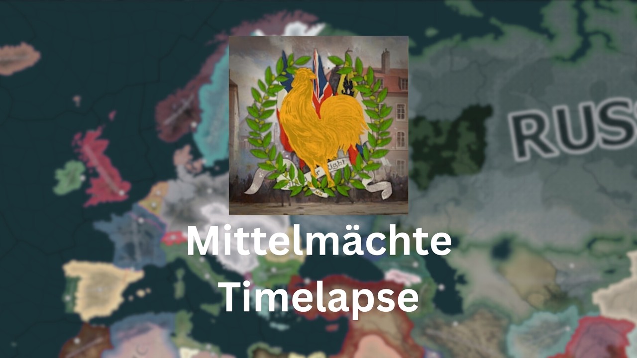 Hoi4 Timelapse - Mittelmächte