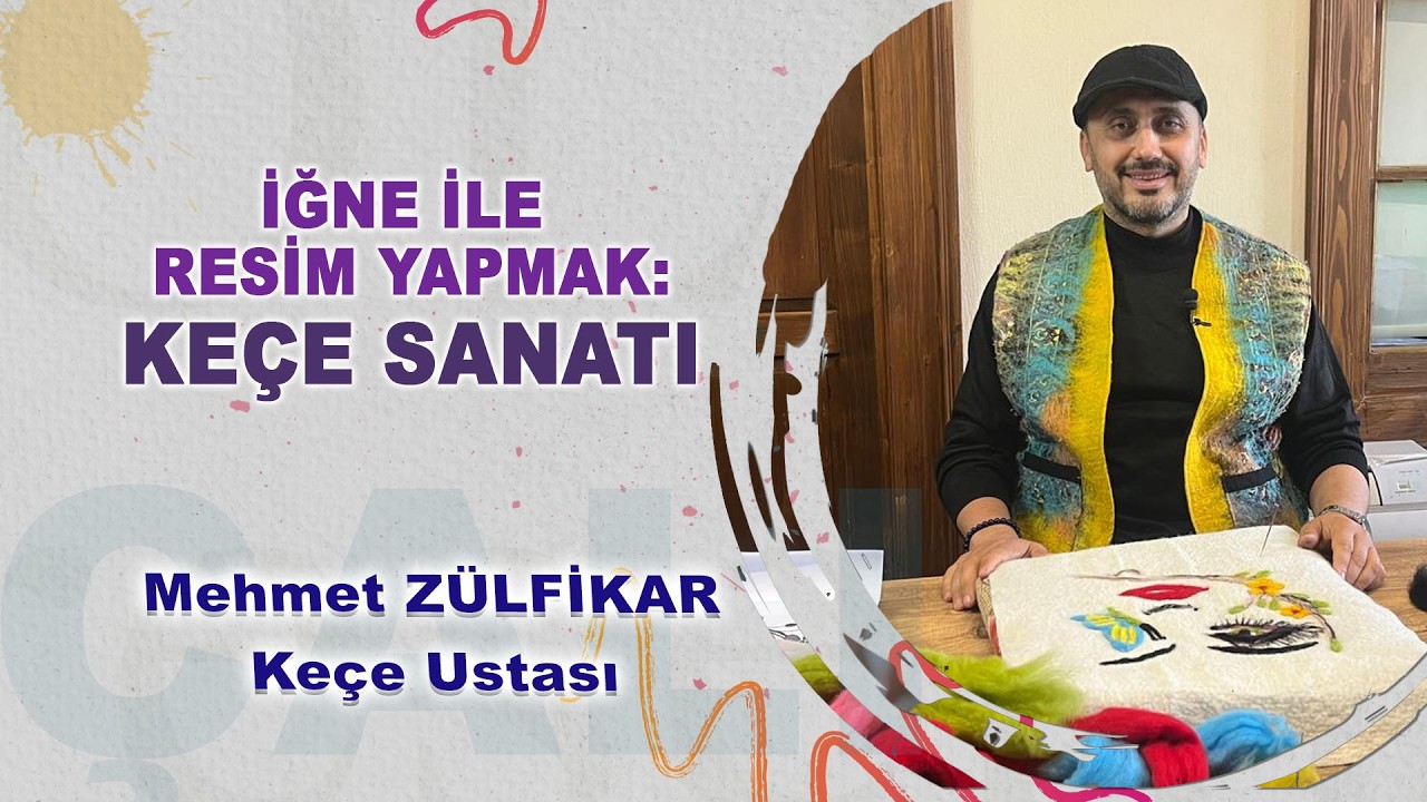 KEÇE VE YÜNDEN TABLO YAPIYORUZ! - ATÖLYE ÇALIŞMALARI