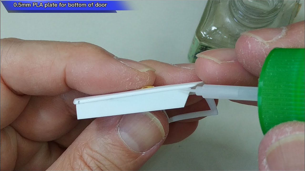 TAMIYA 1/24 LOTUS EUROPA SPECIAL (Full Open) - PART 12 ( Door bottom )