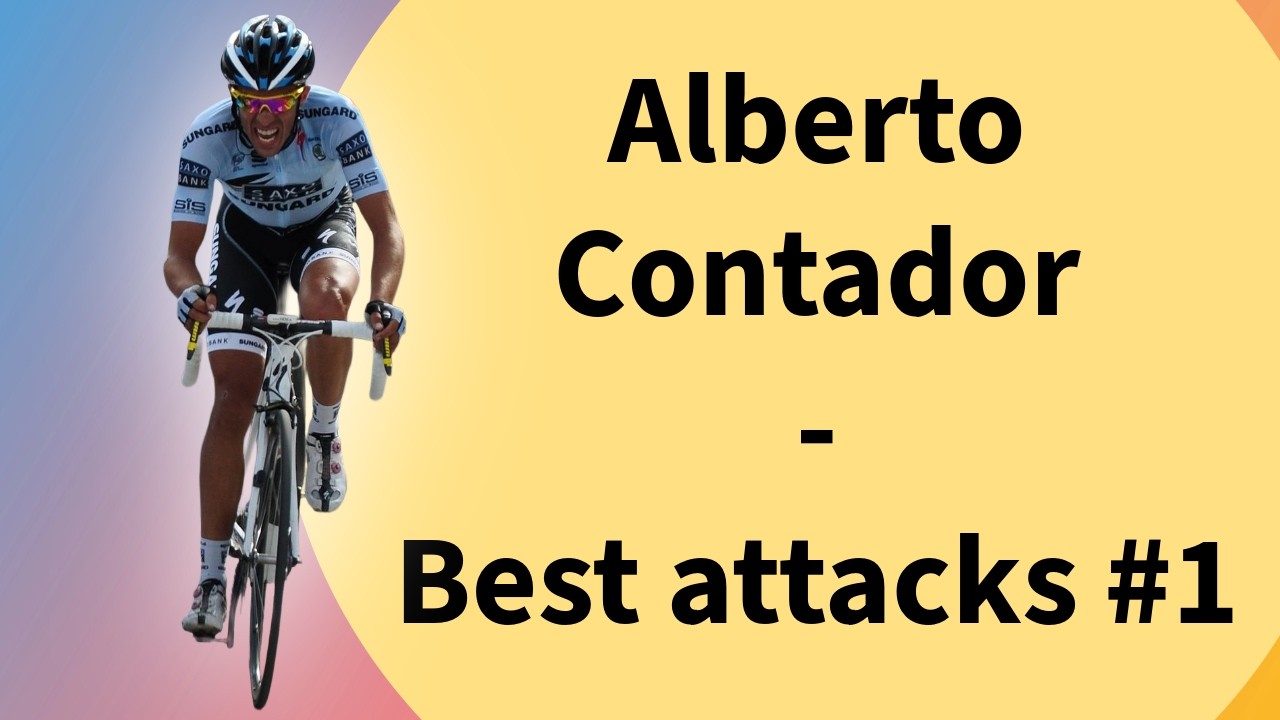 Alberto Contador - Ses meilleures attaques ! #1