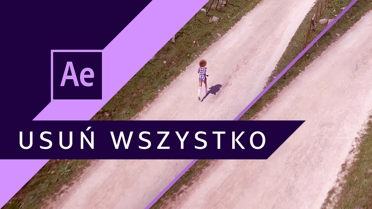 Usuń WSZYSTKIE OBIEKTY z ujęcia - Content-Aware Fill ▪ After Effects #63 | Poradnik ▪ Tutorial