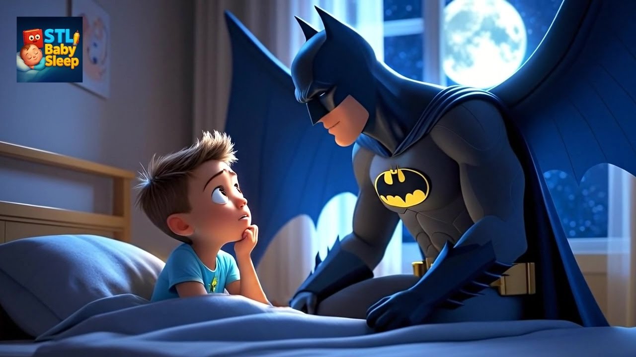 Batman Lullaby 🦇 | Gentle Bedtime Song for Kids