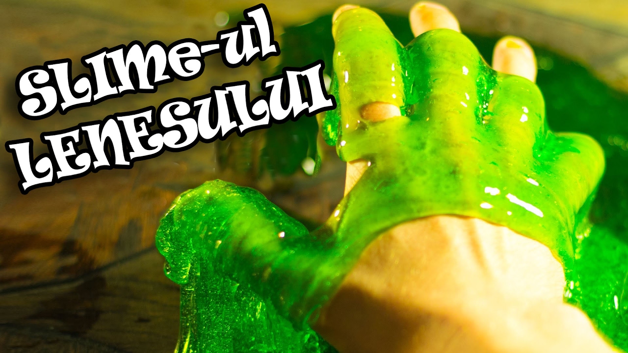 Cum sa faci slime Fara BORAX si cu DETERGENT SOLID AUTOMAT! - #CuDragDeStiinta