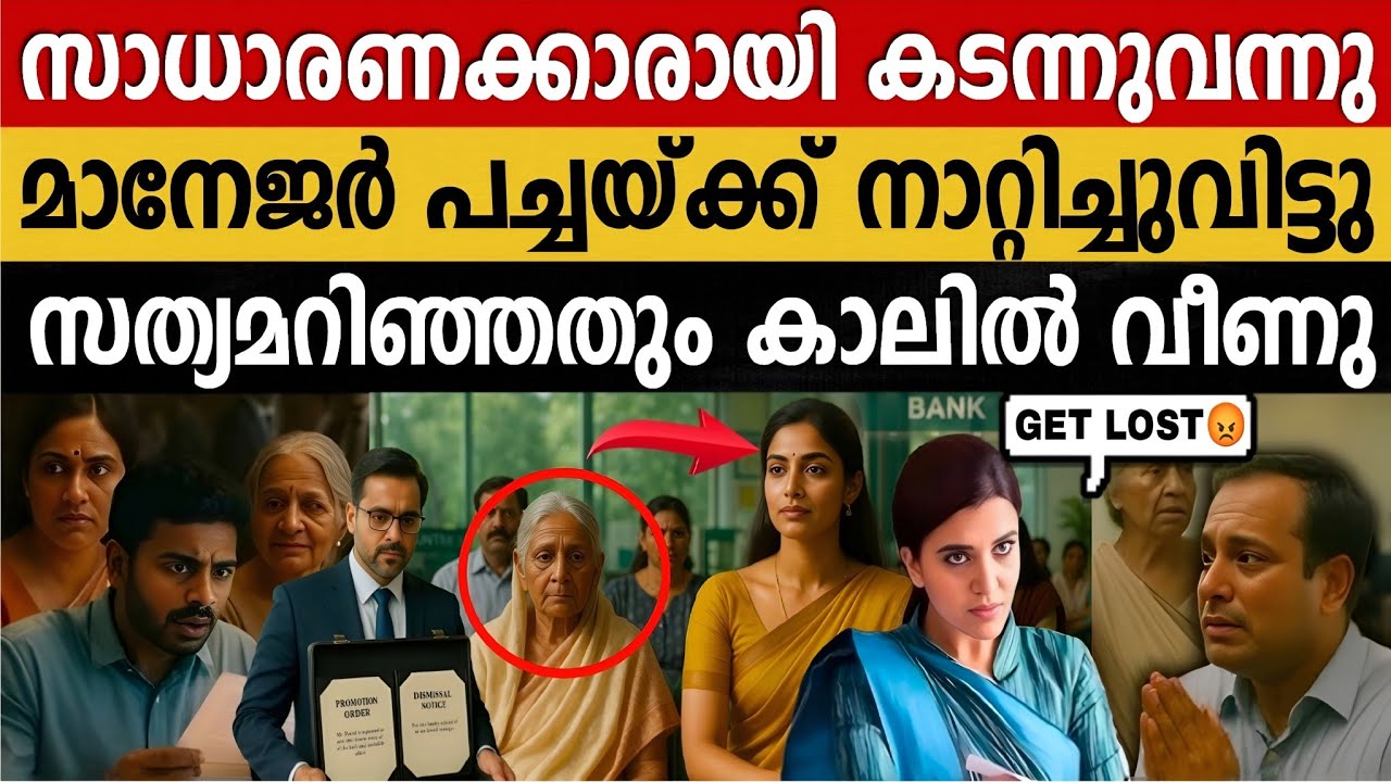 കളക്ടർ മാഡത്തിന്റെ അമ്മയെ തരം താഴ്ത്തിയ ബാങ്ക് മാനേജർക്ക് കിട്ടിയ എട്ടിന്റെ പണി | Bank Manager Story