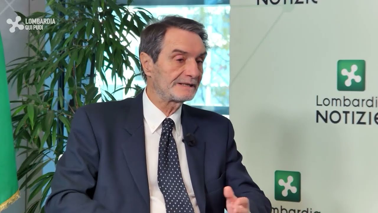 Lombardia Qui Puoi, l'intervista al presidente Attilio Fontana