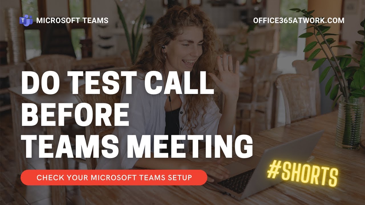 Do the Test Call in Microsoft Teams and check your Teams setup