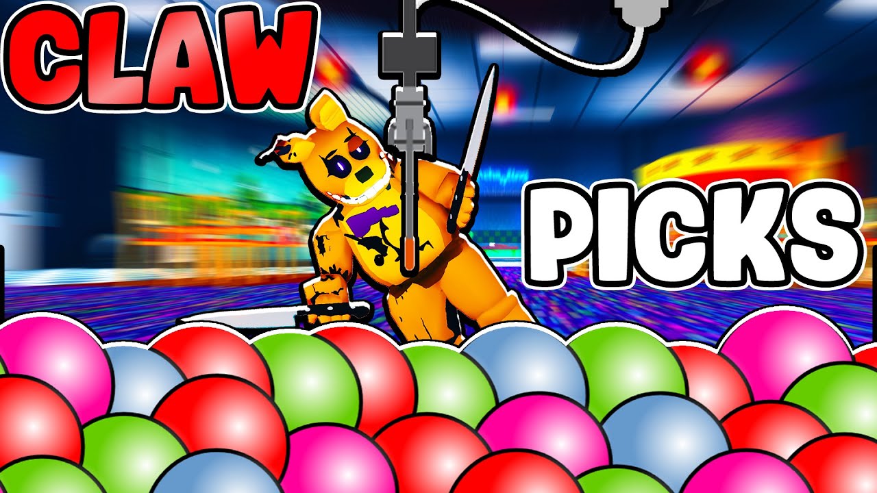 CLAW MACHINE PICKS MY UNITS?! (Five Nights TD)
