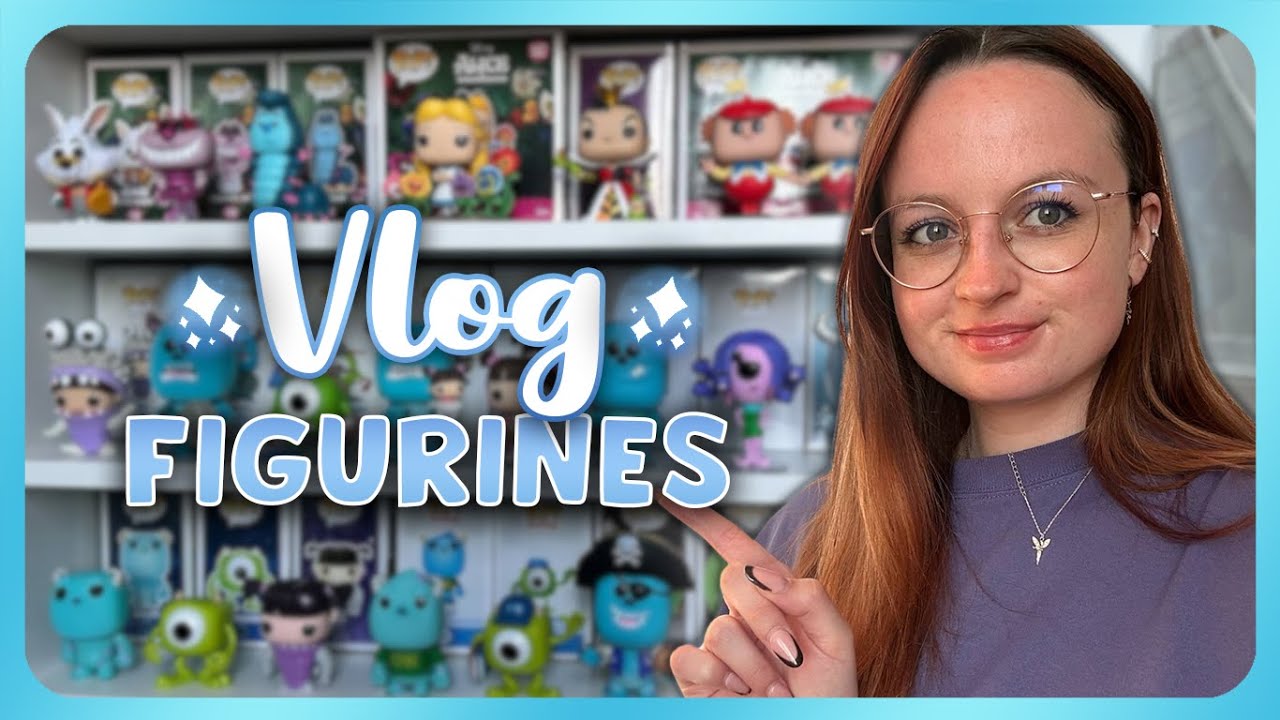 VLOG 📽️ | Création de ma bibliothèque à figurines 📚✨💚