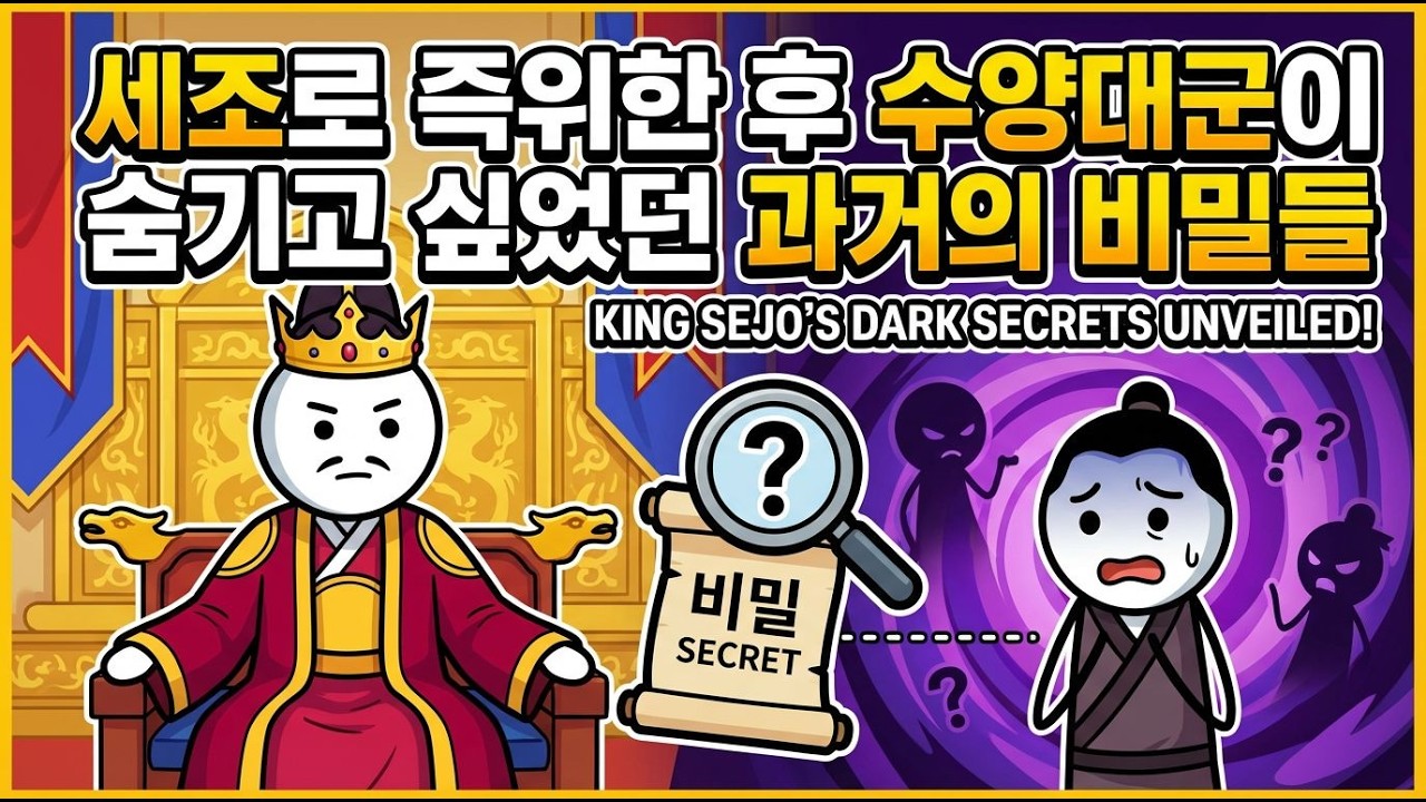 수양대군의 야망, 세조가 숨긴 진실은?