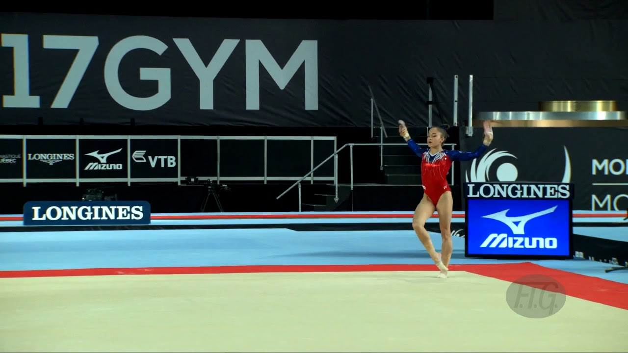 EREMINA Elena (RUS) - 2017 Artistic Worlds, Montréal (CAN) - Qualifications Floor Exercise