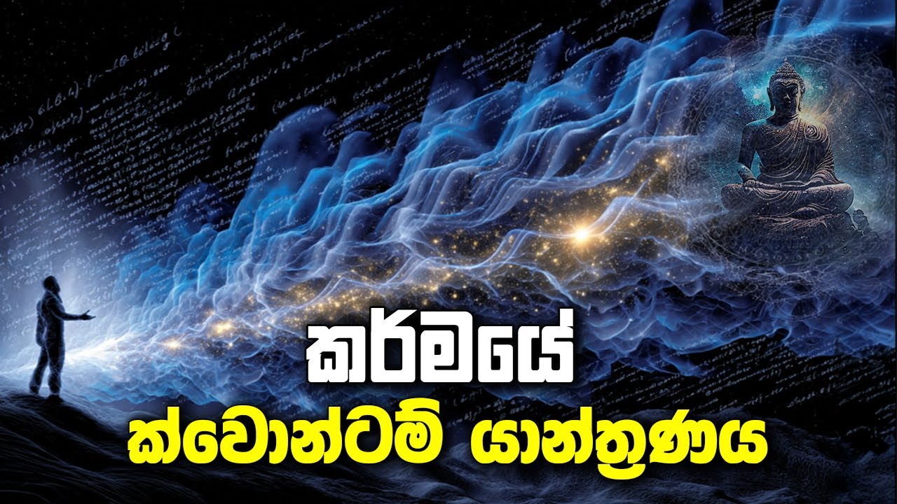 බුදුරජාණන් වහන්සේ ඉගැන්වූ කර්ම යාන්ත්‍රණය සහ ක්වොන්ටම්වාදය අතර ඇති සම්බන්ධතාවය
